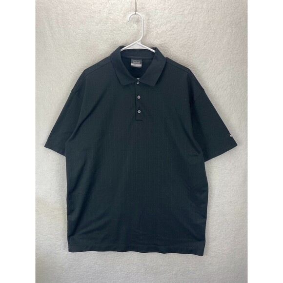 Nike Golf Dri-FIT Tour Performance Polo Men’s Size XXL Black Short Sleeve - Picture 1 of 6